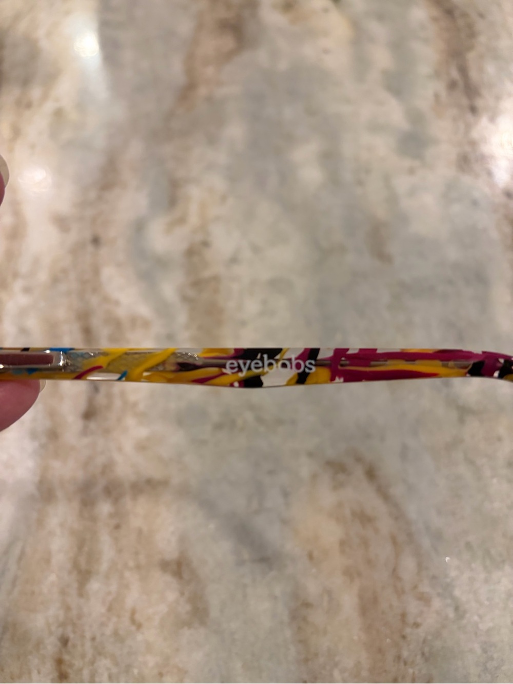 NWT eyebobs Rectangular 2.5 Reading Glasses “WHO NOSE” with branded case - Picture 3 of 8